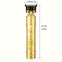 2025 T9 HairClipper Beard Shaving Body Hair Trimmer Clippers Electric Machine Men Haircut Machine 0mm Barber ShaverDragon Carved