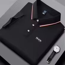 Embroidery New Summer Polo Shirt Men High Quality Men's Short Sleeve Hot Sales Top Business Casual Breathable Polo-shirt for Men