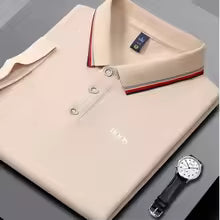 Embroidery New Summer Polo Shirt Men High Quality Men's Short Sleeve Hot Sales Top Business Casual Breathable Polo-shirt for Men